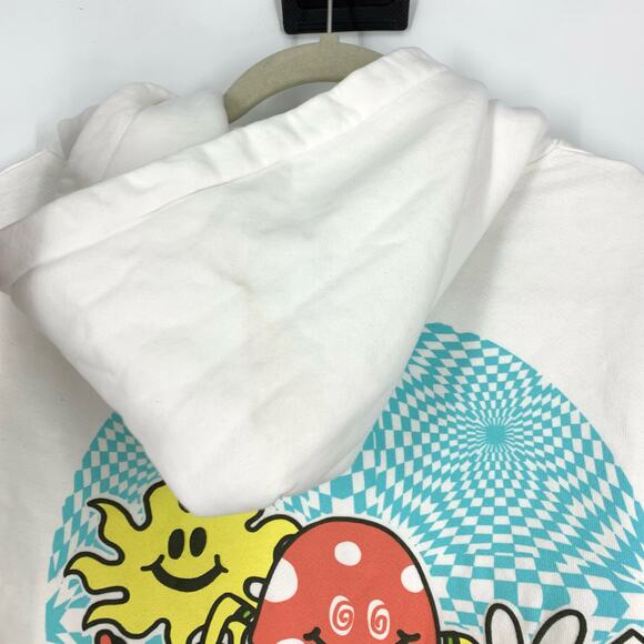 Daydreamer Flyer Oversized Mushroom Hoodie Sweatershirt Size Small NWOT - Picture 6 of 8